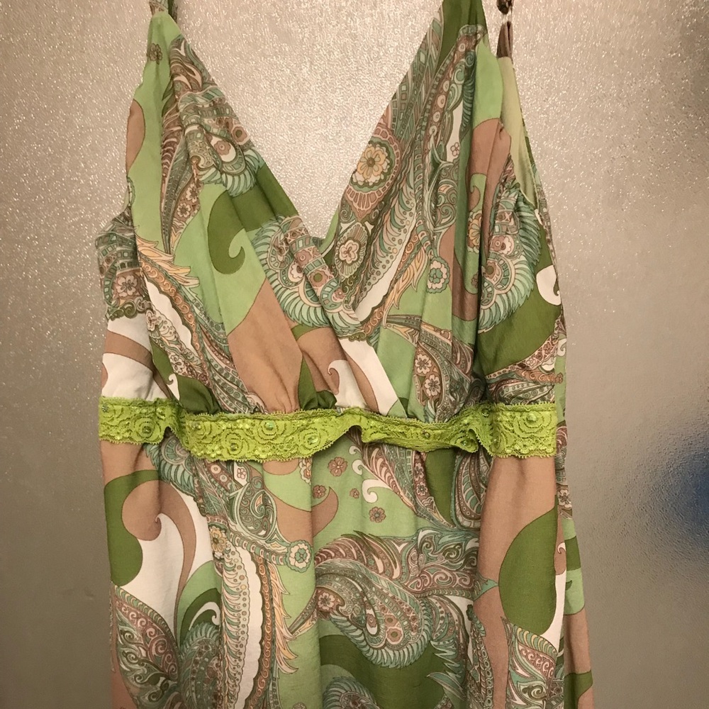 Spaghetti strap blouse